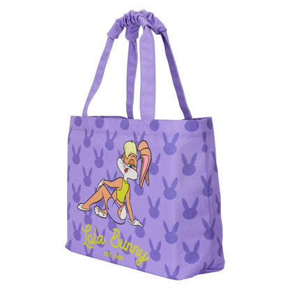 Warner Bros door LoungeFly Canvas Tote Bag Looney Tunes Lola Bunny Oversize