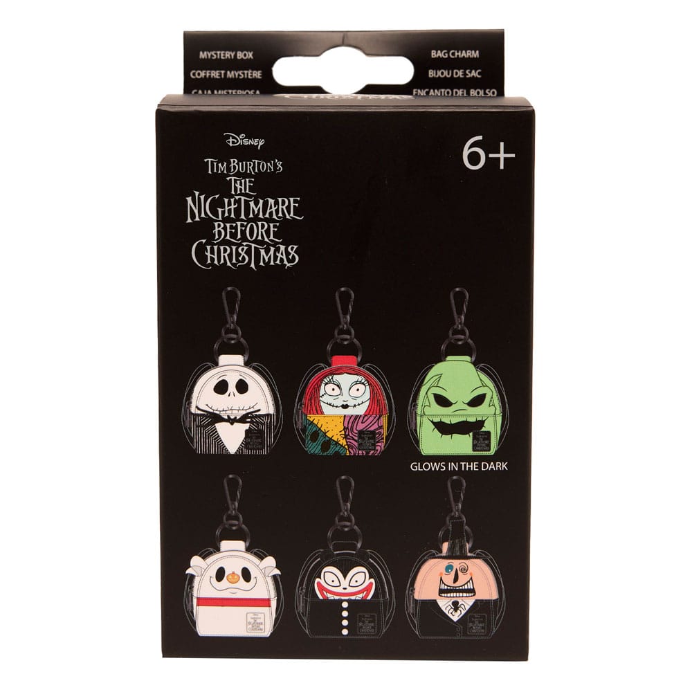 Nightmare Before Christmas by Loungefly Sleutelhangers Mini-rugzak Klassiek blinddoosassortiment (15)