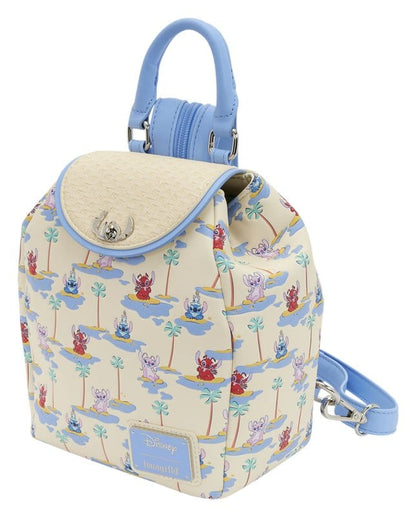 Lilo & Stitch van Loungefly Micro Rugzak Stitch, Angel, & Leroy