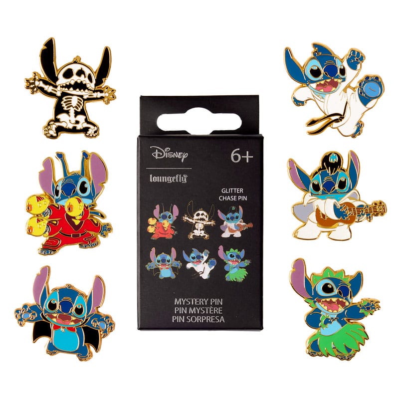 Disney by Loungefly Emaille Pins Blind Box Web Stitch Assortiment (12)