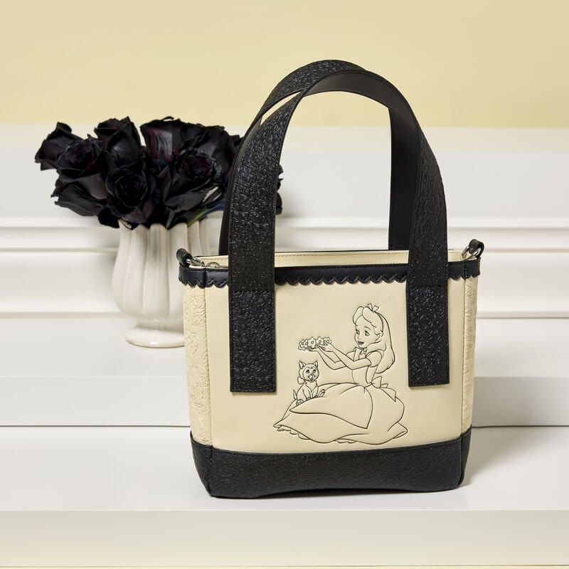 Alice in Wonderland Mini Tote Crossbody Tas