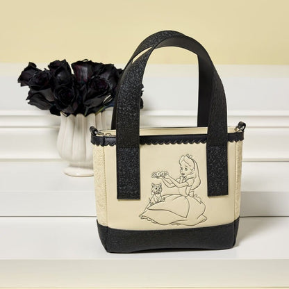 Alice in Wonderland Mini Tote Crossbody Tas