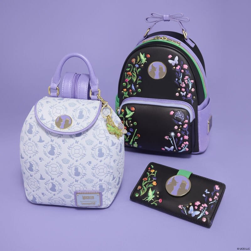 Wicked by Loungefly Mini-rugzak met bloemenmotief en kant