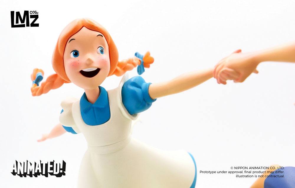 De avonturen van Tom Sawyer geanimeerd! Beeld Tom, Huck & Becky 23 cm