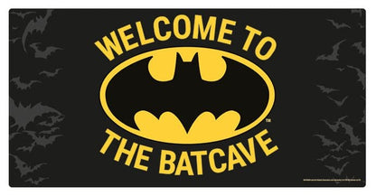 Batman Metalen Bord Welkom in de Batcave 60x30 cm
