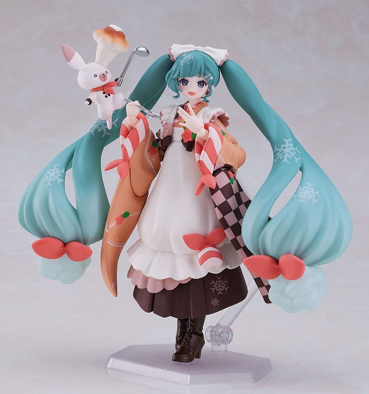 Character Vocal Series 01: Hatsune Miku Figma Action Figuur Snow Miku: Winter Delicacy Ver. 14 cm