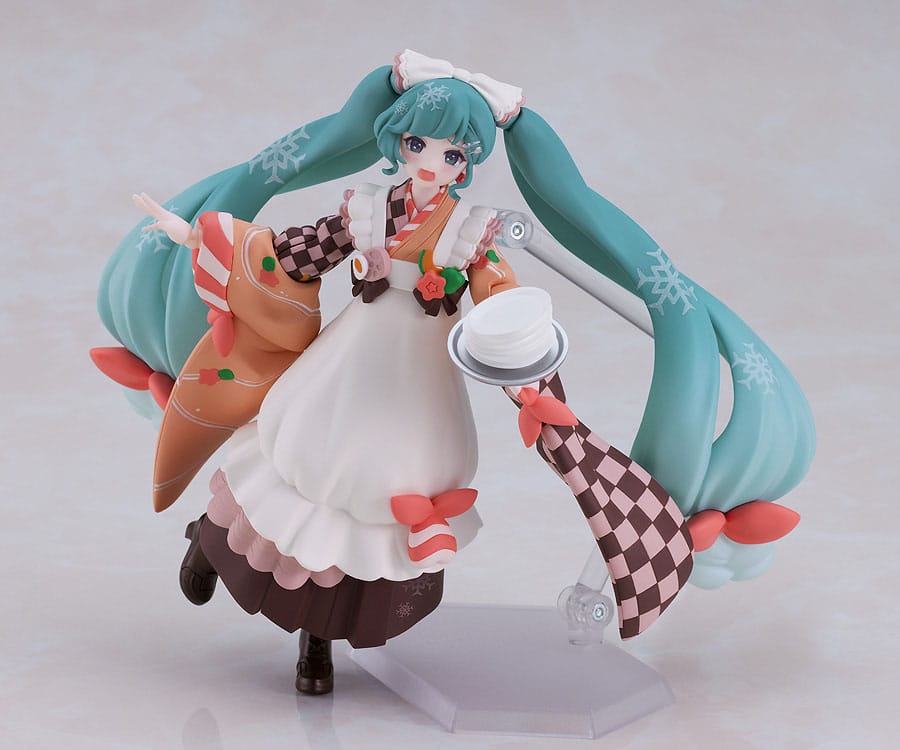 Character Vocal Series 01: Hatsune Miku Figma Action Figuur Snow Miku: Winter Delicacy Ver. 14 cm