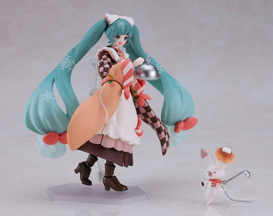 Character Vocal Series 01: Hatsune Miku Figma Action Figuur Snow Miku: Winter Delicacy Ver. 14 cm