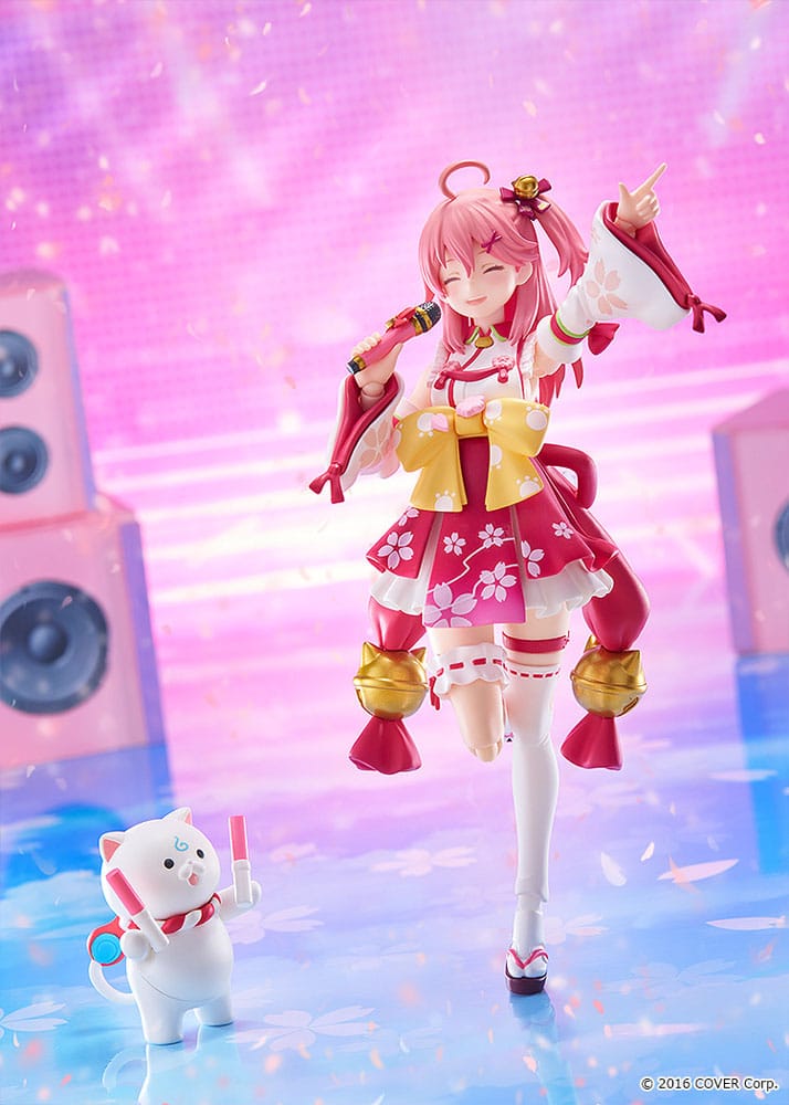 Hololive Production Figma -actie Figuur Sakura Miko 14 cm