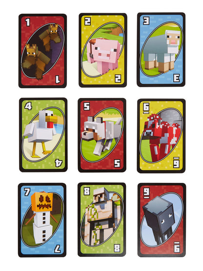 Minecraft UNO-kaartspel