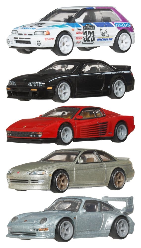Hot Wheels Premium Diecast voertuigen 1/64 Race Day 976D Assortment (10)