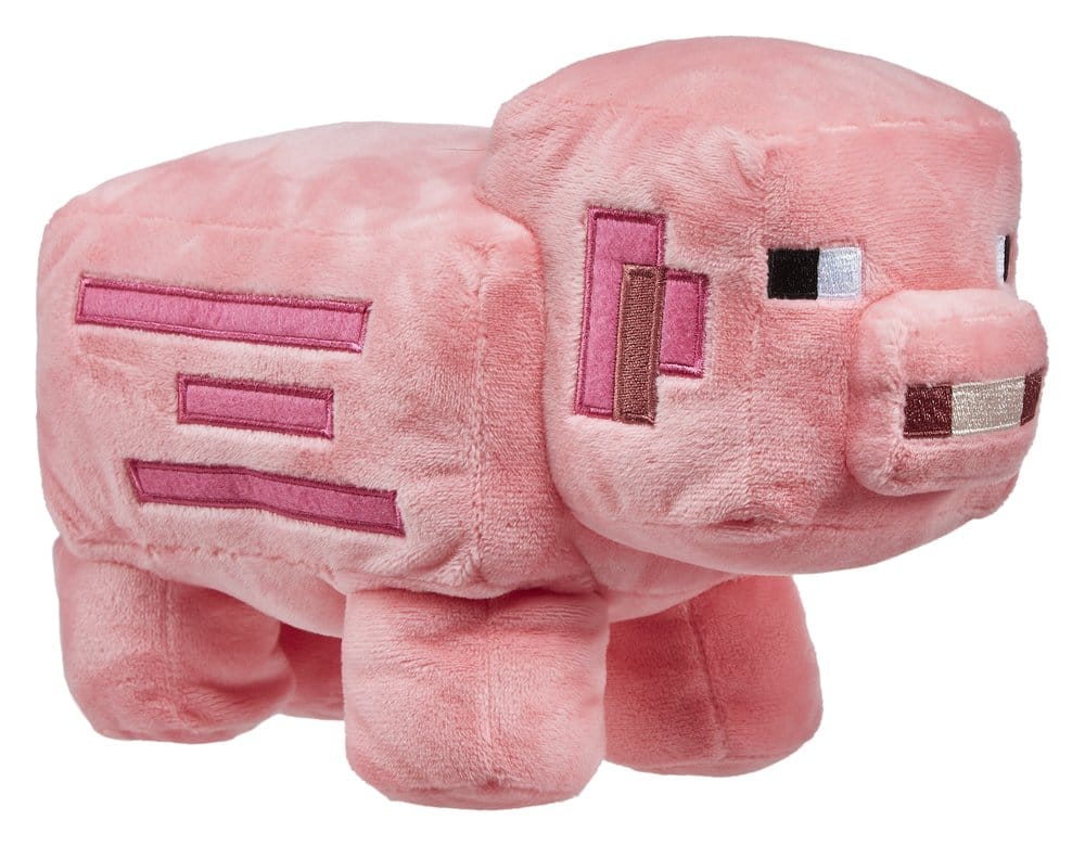 Minecraft Pluche Figuur Varken 20 cm