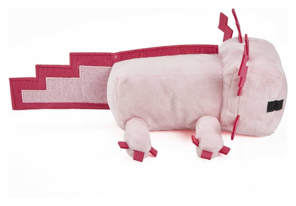 Minecraft pluche figuur Axolotl 20 cm