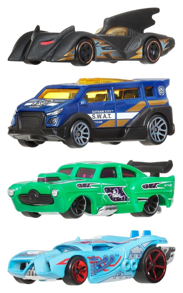 Batman Hot Wheels Silver Series gegoten voertuigen 1/64 979R assortiment (24)