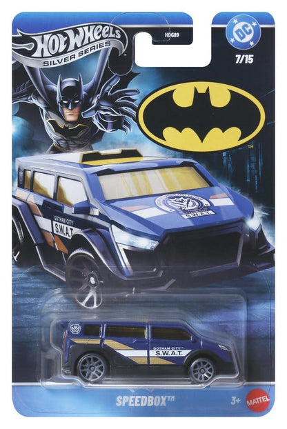 Batman Hot Wheels Silver Series gegoten voertuigen 1/64 979R assortiment (24)