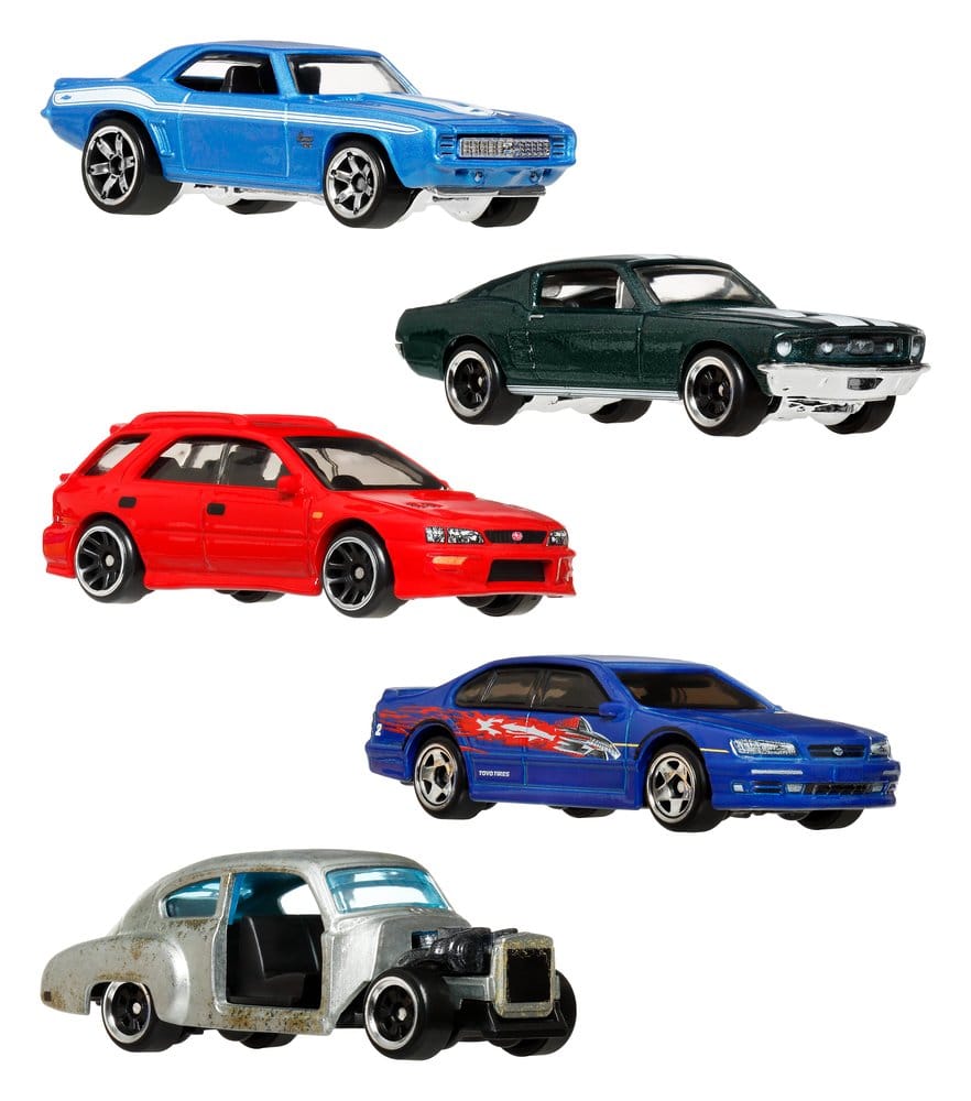 Fast & Furious Hot Wheels Silver Series gegoten voertuigen 1/64 979M Tokyo Drift-assortiment (24)