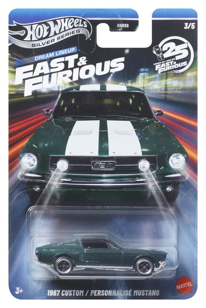 Fast & Furious Hot Wheels Silver Series gegoten voertuigen 1/64 979M Tokyo Drift-assortiment (24)