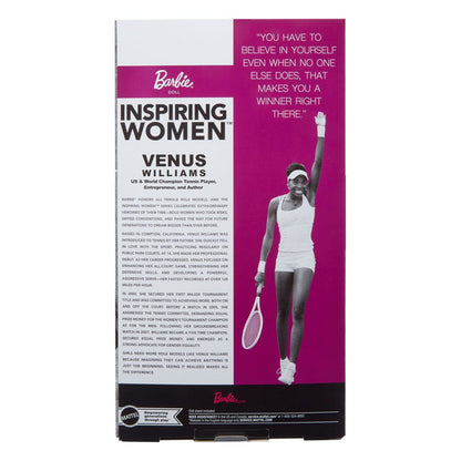 Barbie Signature inspirerende damespop Venus Williams