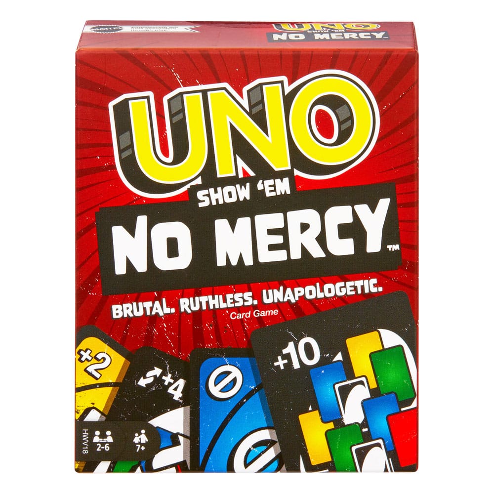 UNO-kaartspel No Mercy