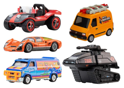 Hot Wheels Premium Diecast-voertuigen 1/64 Pop Culture 979F Assortiment (10)
