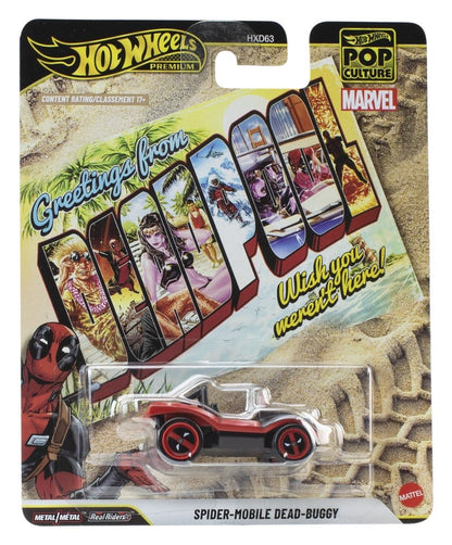 Hot Wheels Premium Diecast-voertuigen 1/64 Pop Culture 979F Assortiment (10)