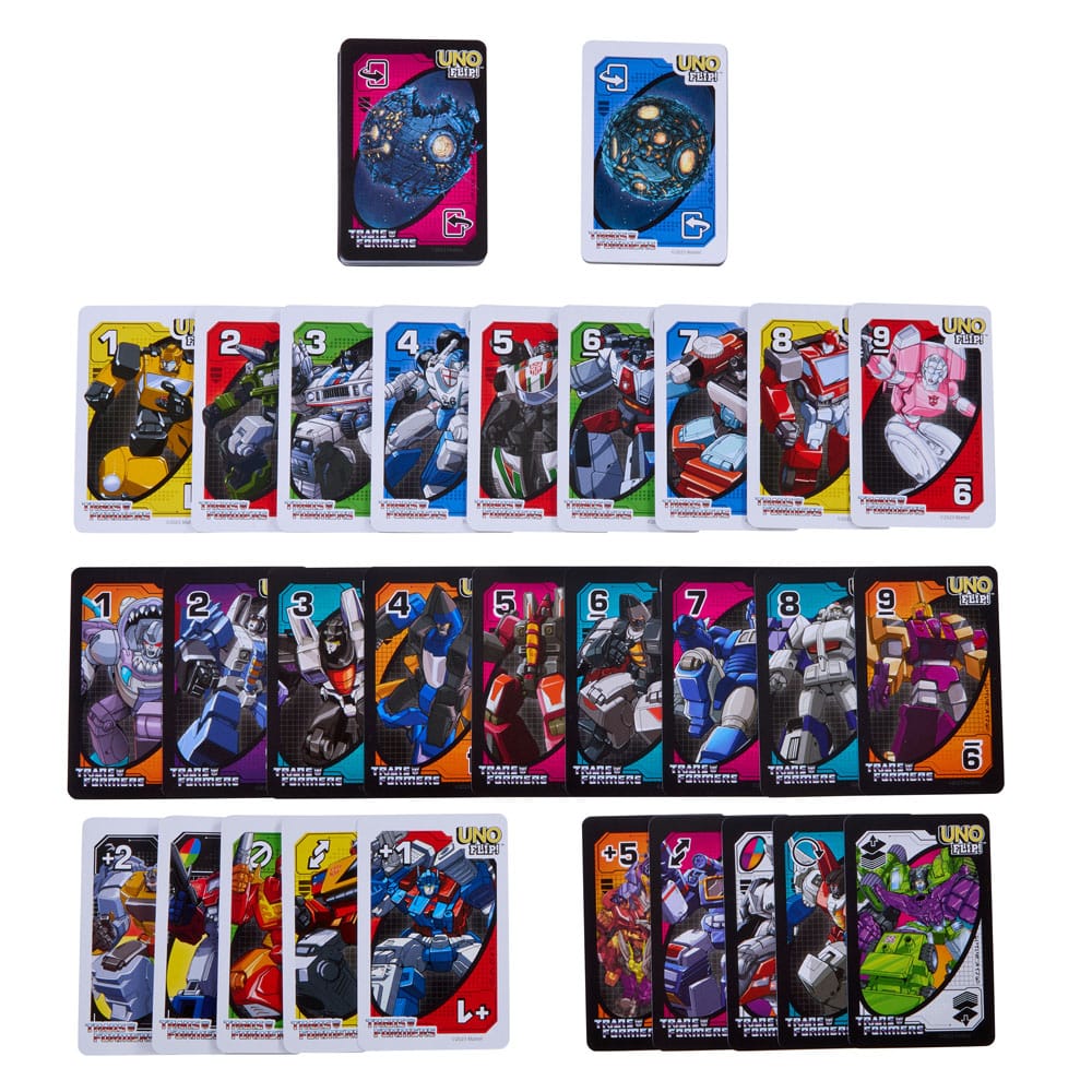 Transformers UNO Flip! Kaartspel