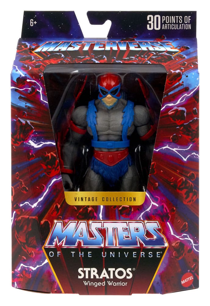 Masters of the Universe Masterverse Vintage Collection Action Figuur Stratos 18 cm