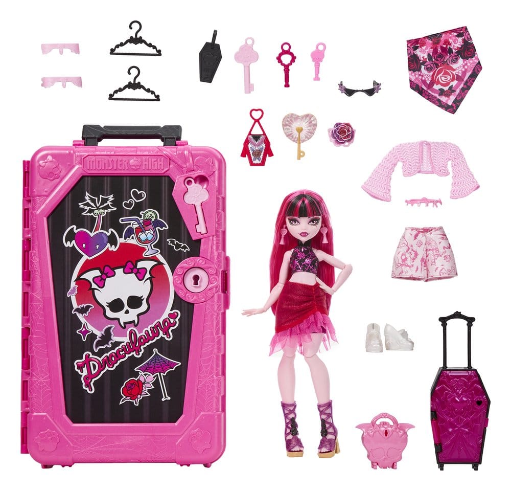 Monster High Skulltimate Secrets Doll-bestemming: Gore-geous Oasis - Draculaura