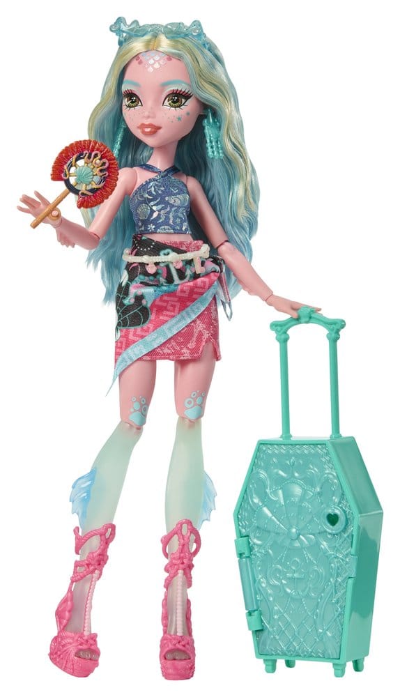 Monster High Skulltimate Secrets Doll-bestemming: Gore-geous Oasis - Lagoona Blue