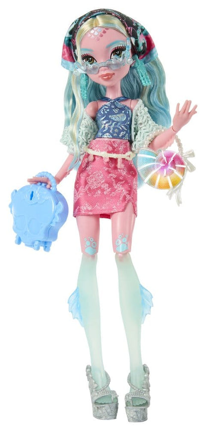 Monster High Skulltimate Secrets Doll-bestemming: Gore-geous Oasis - Lagoona Blue