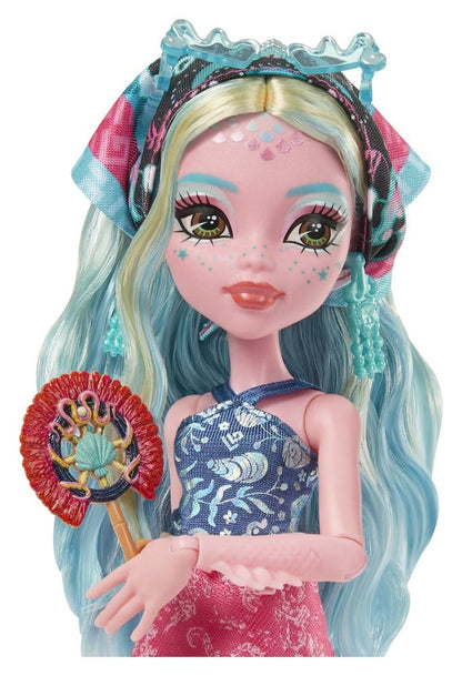Monster High Skulltimate Secrets Doll-bestemming: Gore-geous Oasis - Lagoona Blue