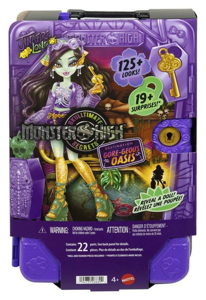 Monster High Skulltimate Secrets Doll-bestemming: Gore-geous Oasis - Jinafire Long