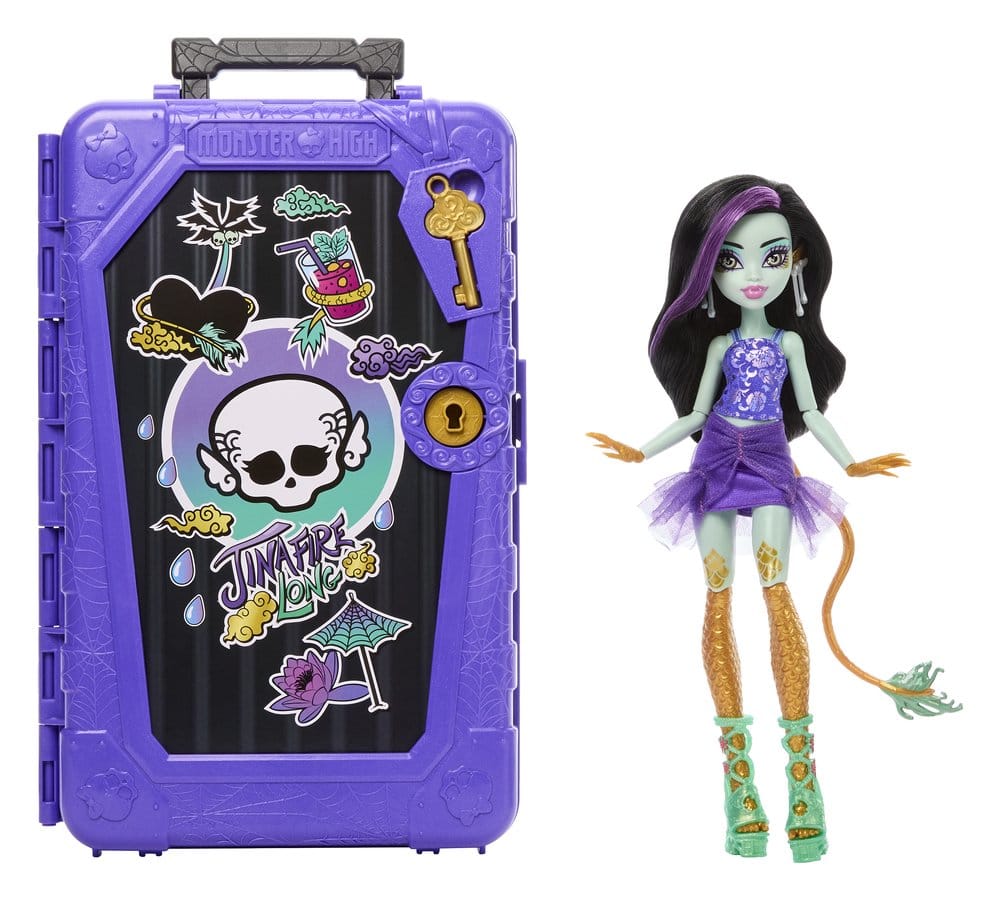 Monster High Skulltimate Secrets Doll-bestemming: Gore-geous Oasis - Jinafire Long