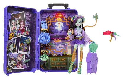 Monster High Skulltimate Secrets Doll-bestemming: Gore-geous Oasis - Jinafire Long