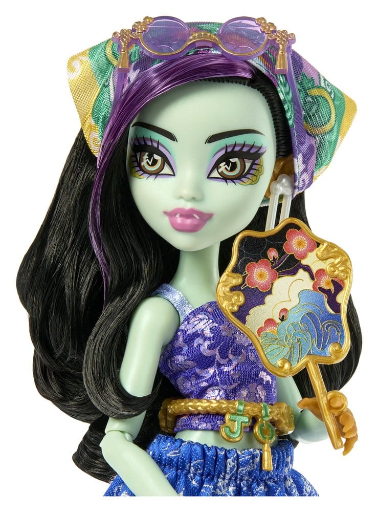 Monster High Skulltimate Secrets Doll-bestemming: Gore-geous Oasis - Jinafire Long
