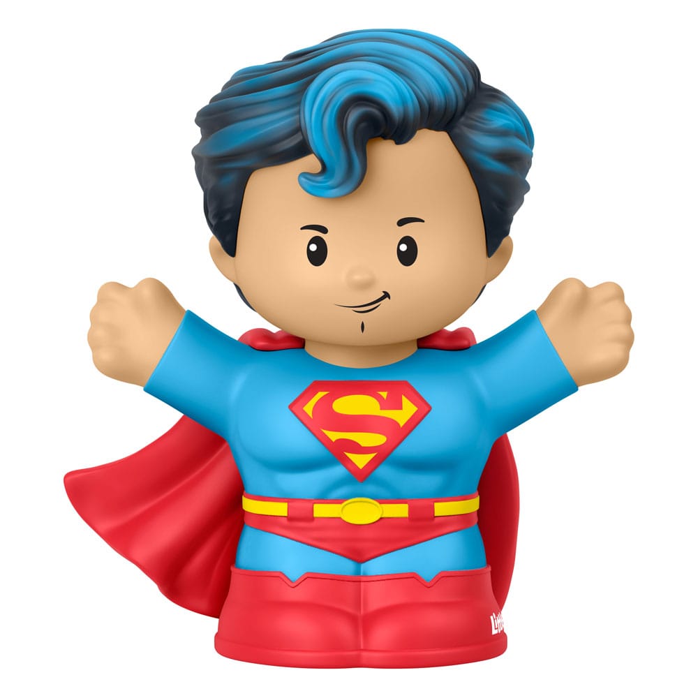 DC Comics Fisher-Price Little People Collector Minifiguren 4-pack Superman: Through the Ages 7 cm
