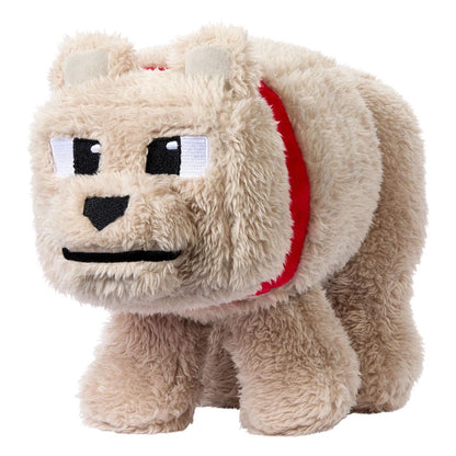 Een Minecraft -film pluche figuur Dennis de wolf 20 cm