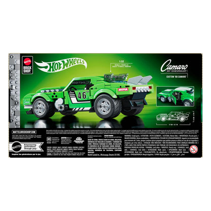 Mattel Brick Shop Hot Wheels Speed Series bouwset 1/32 Custom '68 Camaro