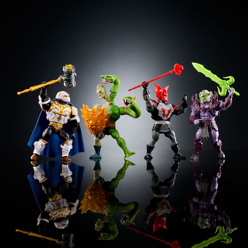 Masters of the Universe Origins Action Figuur 4-pack Heo exclusieve 14 cm