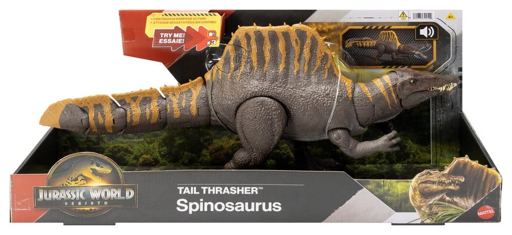 Jurassic World Rebirth Actiefiguur Tail Thrasher Spinosaurus 55 cm