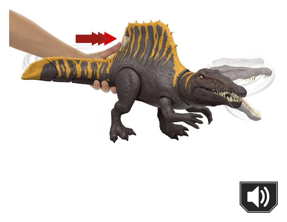 Jurassic World Rebirth Actiefiguur Tail Thrasher Spinosaurus 55 cm