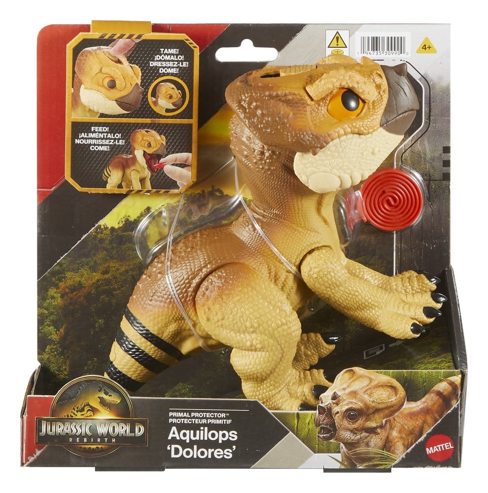 Jurassic World: Rebirth Interactief actiefiguur Aquilops Dolores 13 cm