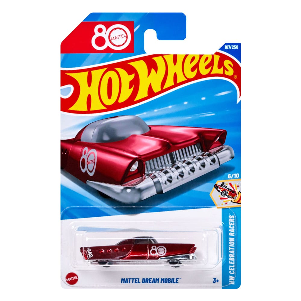 Hot Wheels HW Celebration Racers Diecast Modelauto 1/64 80e verjaardag Mattel Dream Mobile