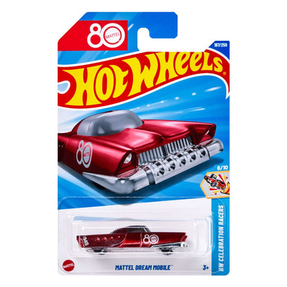 Hot Wheels HW Celebration Racers Diecast Modelauto 1/64 80e verjaardag Mattel Dream Mobile
