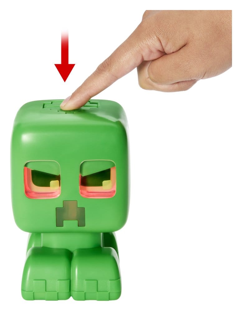 Minecraft Interactief Figuur My Pet Creeper 14 cm