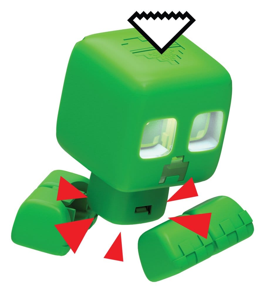 Minecraft Interactief Figuur My Pet Creeper 14 cm