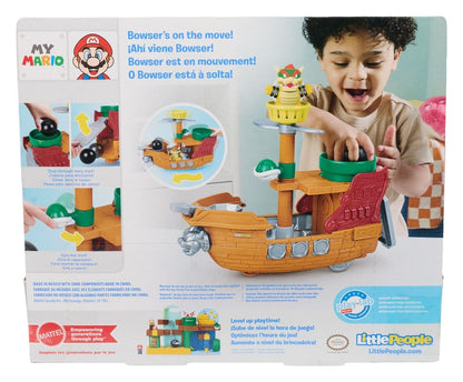 Mijn Mario Little People speelset Bowser's luchtschip