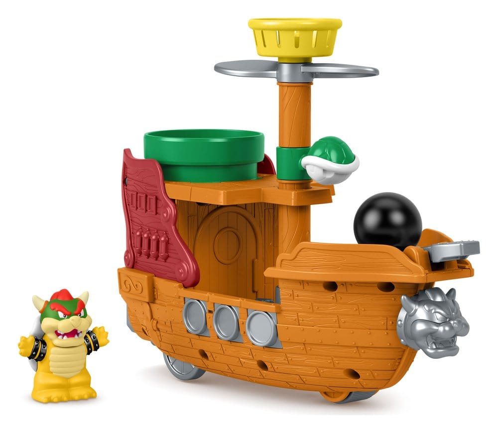Mijn Mario Little People speelset Bowser's luchtschip