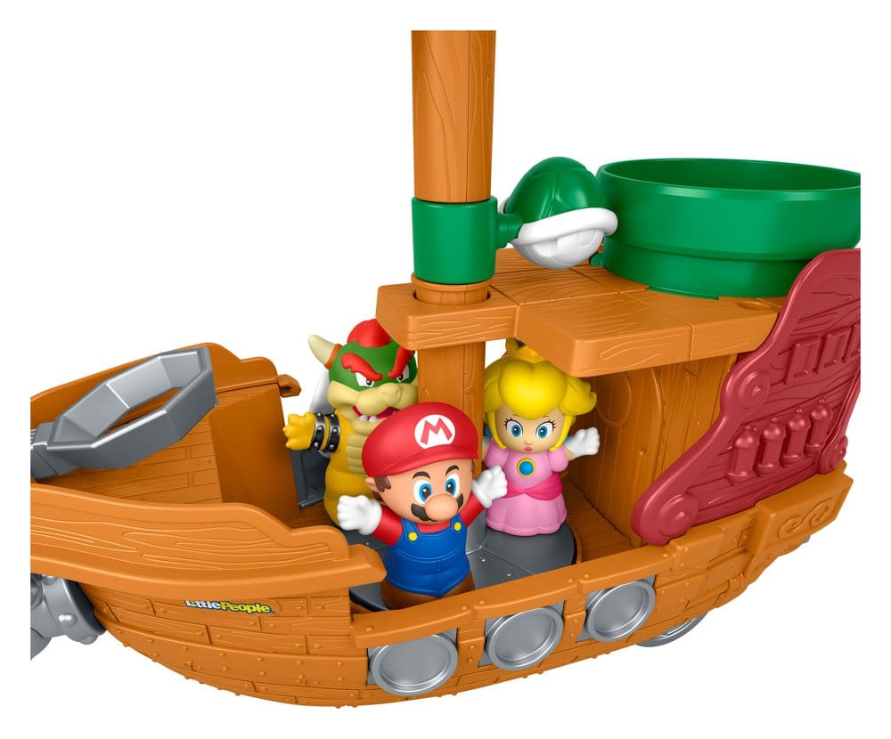 Mijn Mario Little People speelset Bowser's luchtschip
