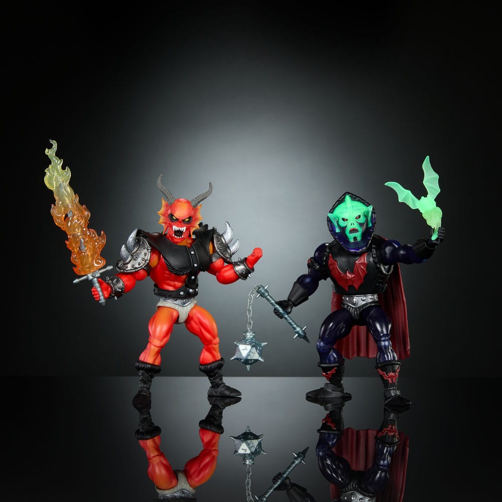 Masters of the Universe x Stranger Things Origins actiefiguur 2-pack Hordak & Hellfire-Man 14 cm